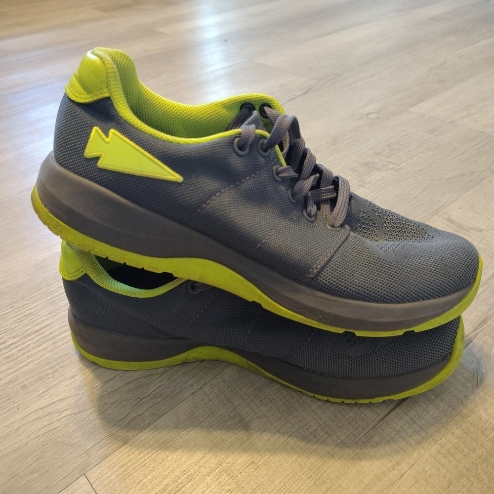 Goruck Sneakers Gray Green Ballistic Trainer Shoes Mens 8 Womens 10 Mesh Lace up